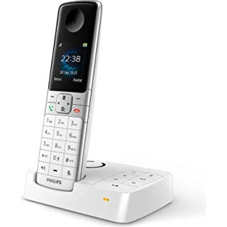 Philips D6351W-38 DECT Schnurlostelefon mit Anrufbeantworter – Bild 2