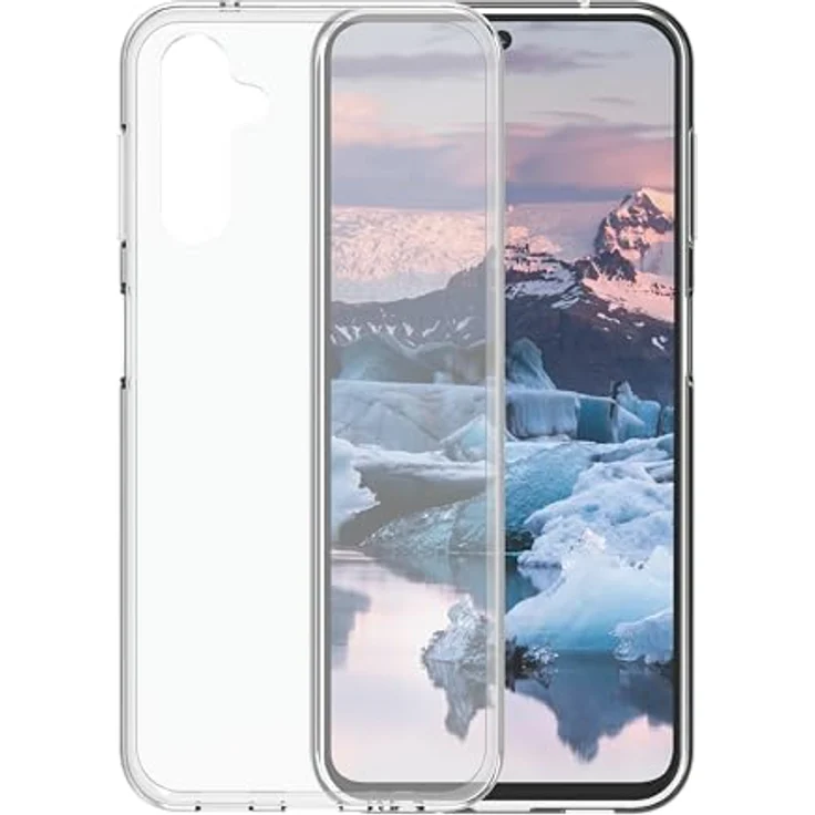 dbramante1928 Smartphone-Hülle Case Greenland für Galaxy A34 5G, transparente Handyhülle aus 100 % recyceltem Kunststoff, stoßfest – Bild 1