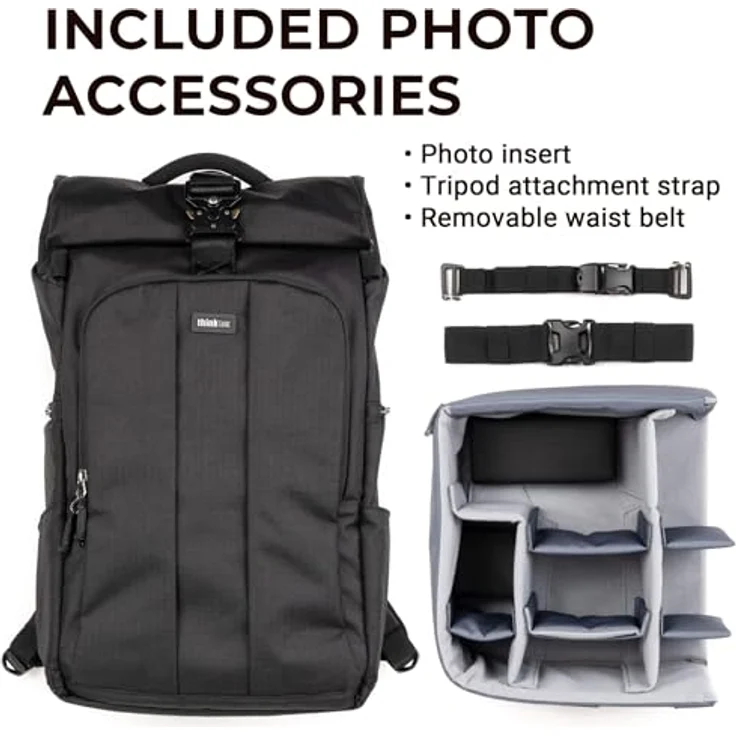 Think Tank FocusPoint 22L Urban Rust, Fotorucksack mit 23 l Fassungsvermögen, wetterbeständig, gepolstert für Laptop bis 15,6 Zoll, Braun – Bild 4