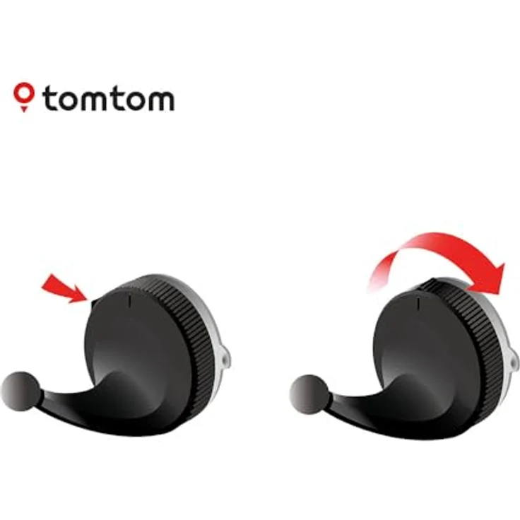 TomTom Aktiv-Magnethalterung 7 Zoll, Halterung für Windschutzscheibe, USB-C kompatibel – Bild 4