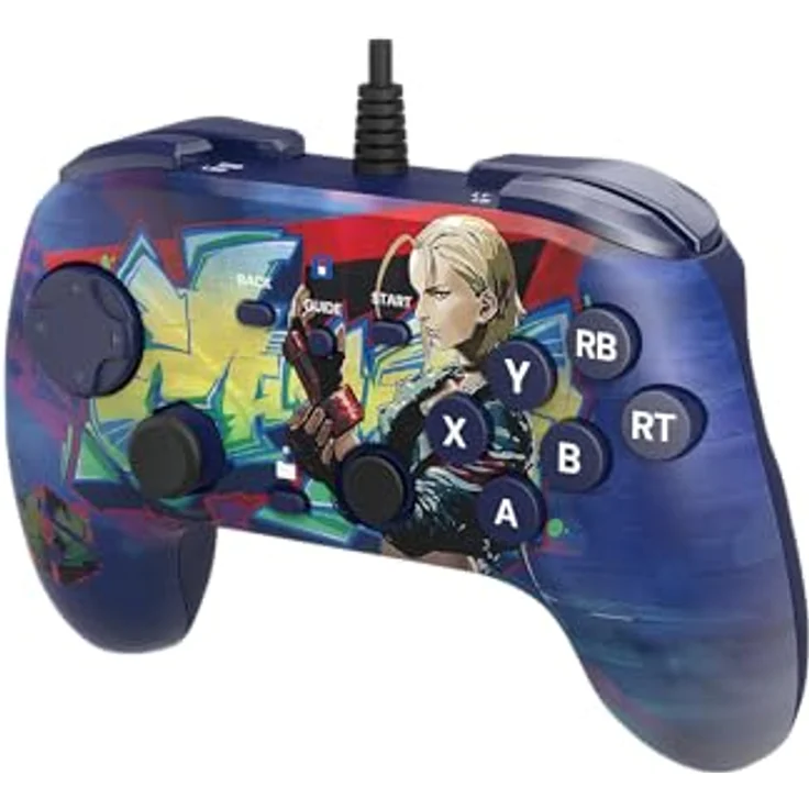Hori Fighting Commander OCTA, Gamepad für PC Windows 10/11, Cammy Edition mit 6-Tasten-Layout und einstellbarer D-Pad-Empfindlichkeit – Bild 5
