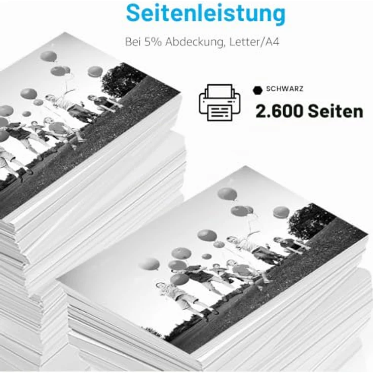 BAISINE TK-5230K Toner Kompatibel für Kyocera, Schwarz, 2er Pack, 2.600 Seitenleistung – Bild 3
