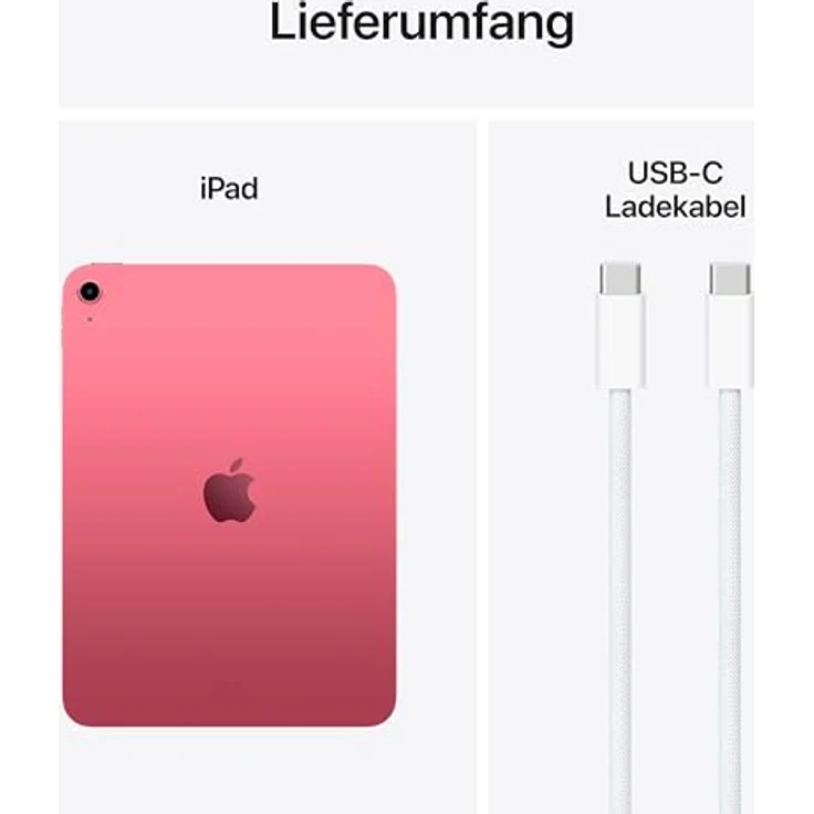 Apple iPad 11" 2025, 11. Generation Wi-Fi 512 GB Pink – Liquid Retina Display, A16 Chip, True Tone – Bild 6