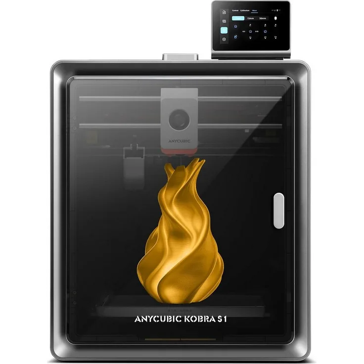 ANYCUBIC Kobra S1 3D-Drucker, 250 × 250 × 250 mm, CoreXY, 600 mm/s, 320 °C Hotend, Auto-Leveling LeviQ 3.0