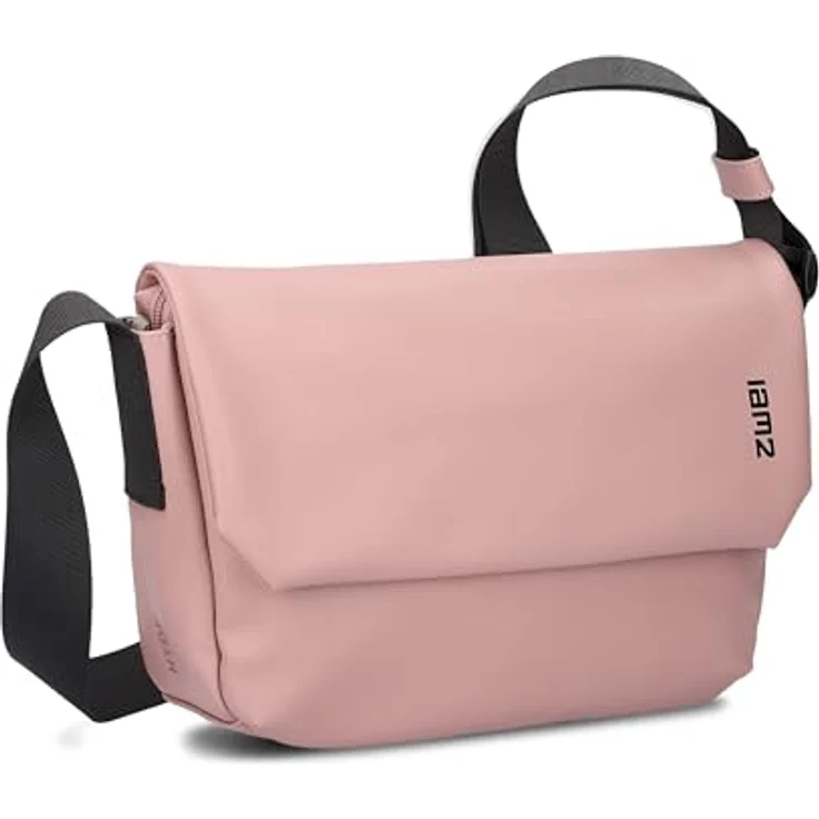 Zwei Cargo Messenger, Laptop-Tasche 32 cm, rosa aus 100% Polyurethan – Bild 1