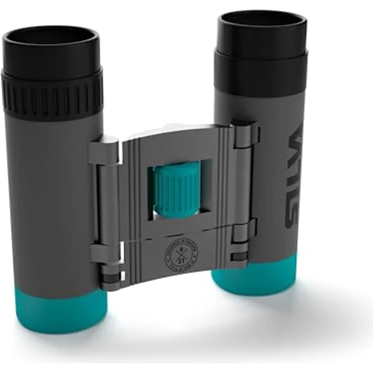 Silva Pocket 8X Fernglas, 8x21 wasserfest mit BK7 Optik, faltbar, inkl. Etui und Handschlaufen – Bild 1