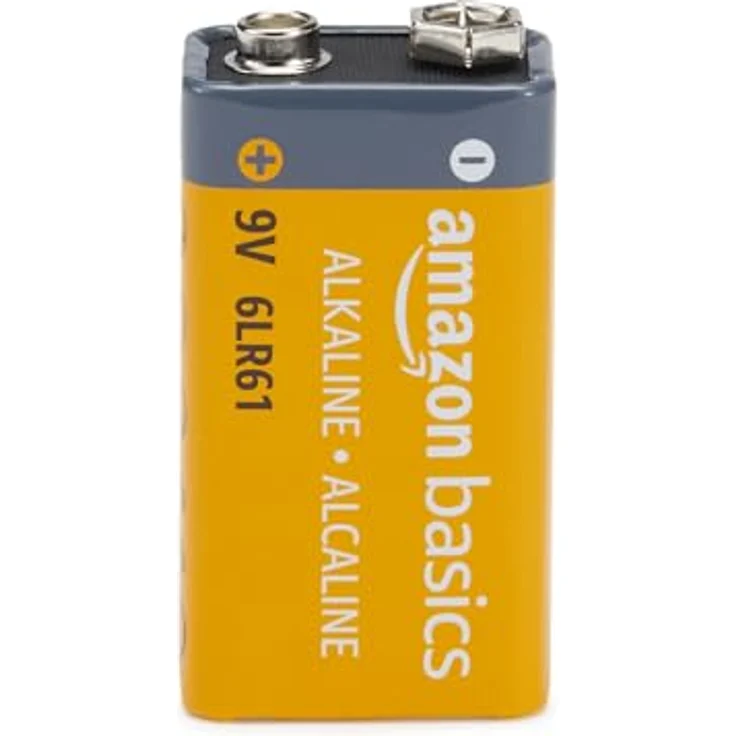 AmazonBasics Everyday Alkalibatterien, 9 V, 8 Stück (Aussehen kann variieren) – Bild 3
