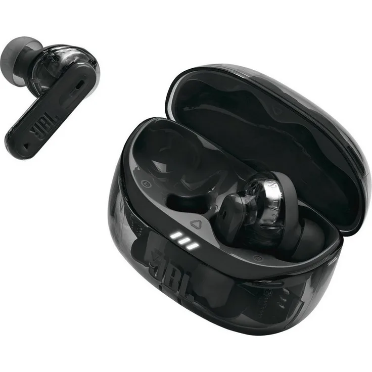 JBL TUNE BEAM 2 wireless In-Ear-Kopfhörer (Active Noise Cancelling (ANC), A2DP Bluetooth, Ghost Design)