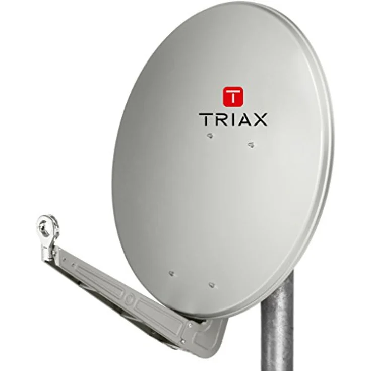 Triax Fesat 85 HQ Satellitenantenne Grau - Satellitenantennen (10-13 GHz, 38,1 dBi, 0-90°, 21,1°, Grau, Aluminium) – Bild 2