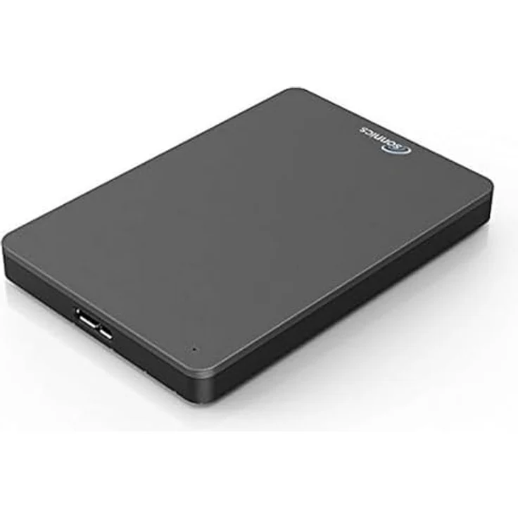 Sonnics 1TB Dunkelgrau Externe tragbare Festplatte USB 3.0 super schnelle Übertragungsgeschwindigkeit für den Einsatz mit Windows PC, Apple Mac, XBOX ONE und PS4 Fat32 – Bild 3