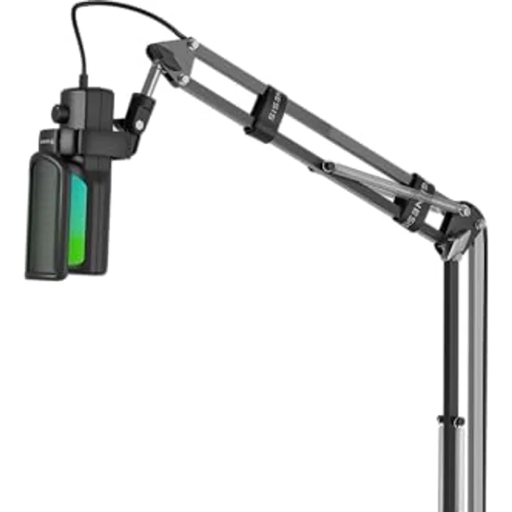 Natec Radium 251, USB Mikrofon in Schwarz