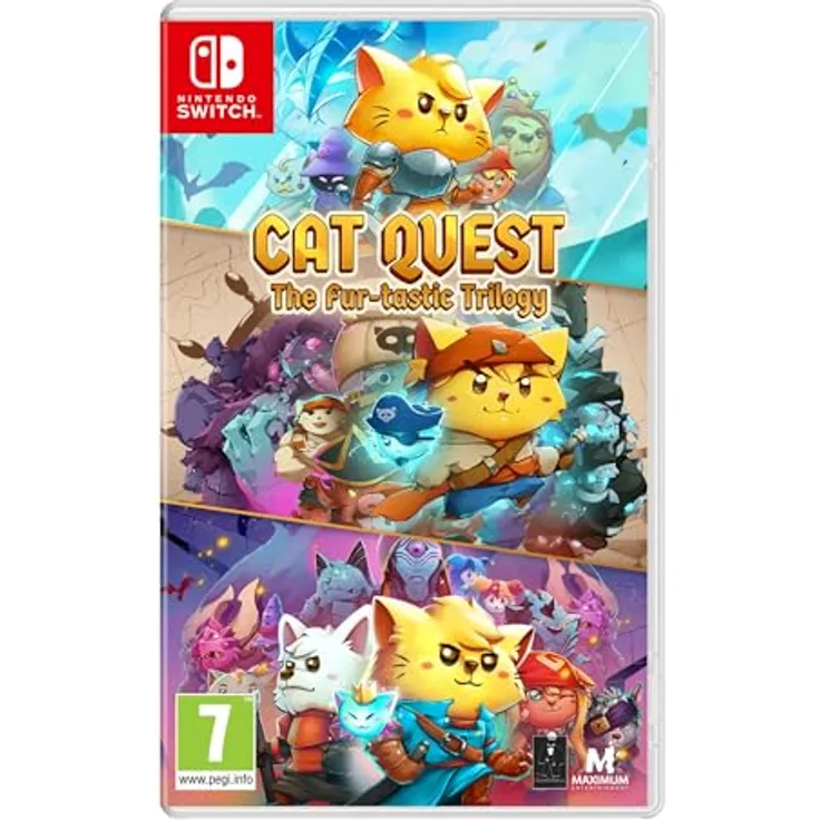 Maximum Entertainment Cat Quest The Fur-tastische Trilogie (Nintendo Switch) - 3-Pawesome-Games-in-1!
