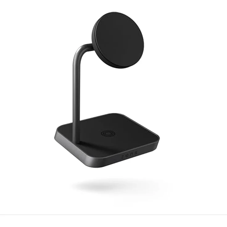 OtterBox Zens Office Wireless Charger 2, MagSafe und Qi-kompatibles 15 W Ladegerät für iPhone Air 17, 16, 15, 14, 13, 12 und AirPods, inkl. 24-W-Netzadapter, Schwarz – Bild 4