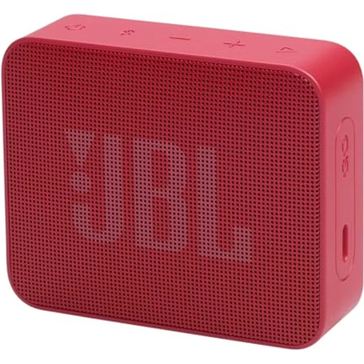 JBL Go Essential 2, Bluetooth Lautsprecher mit JBL Original Pro Sound, wasserdicht IP67, 5 Stunden Wiedergabezeit, Rot – Bild 1