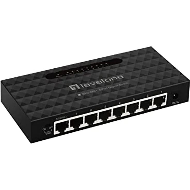LevelOne GEU-0821 Netzwerk-Switch Managed Gigabit Ethernet (10/100/1000)