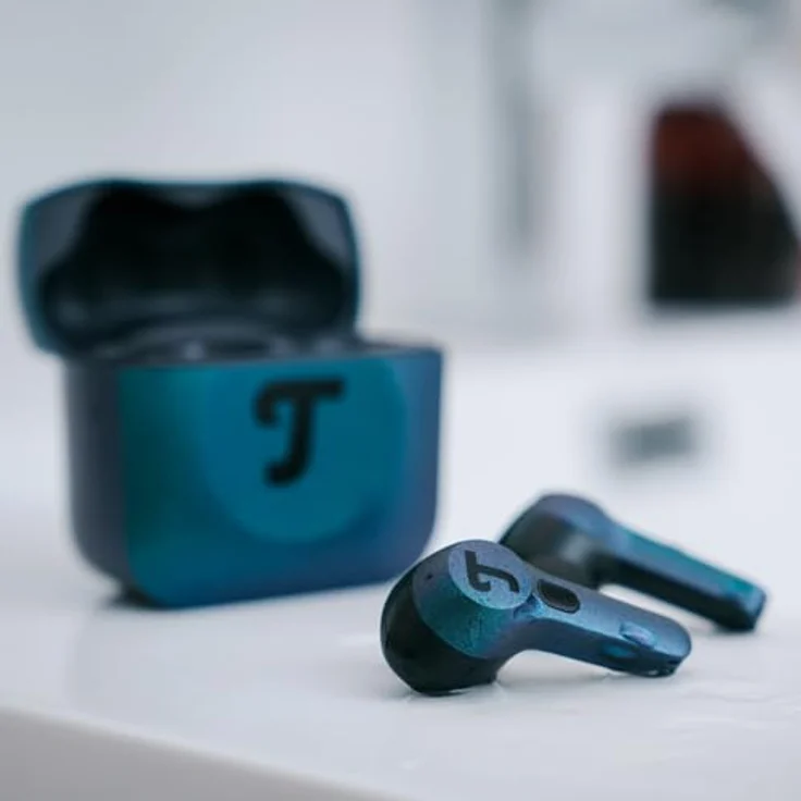 Teufel Airy TWS Pro Noise Cancelling Touch-Bedienung Bluetooth Cosmic Teal – Bild 6