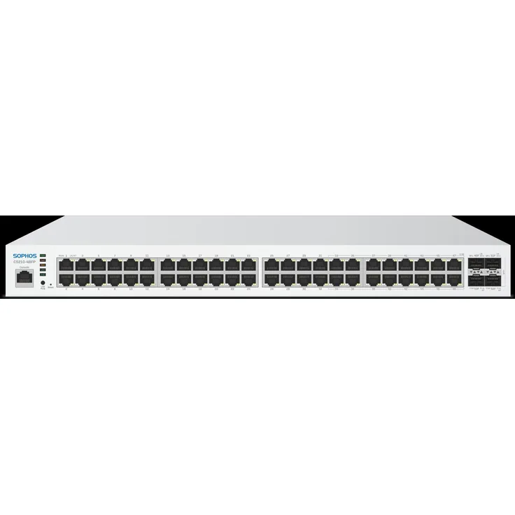 Sophos CS210-48FP, Unmanaged Netzwerk Switch mit 48 Ports, 16x2.5G, Volle PoE-Unterstützung und 740 Watt Leistung