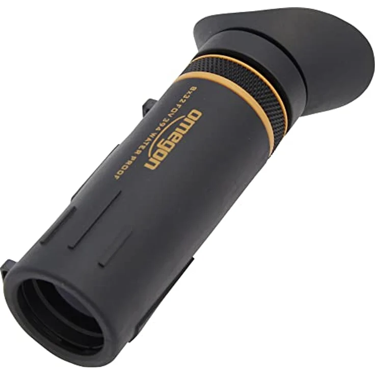 Omegon Monokular Fernglas 8x32, 8-facher Zoom mit großem Sehfeld, wasserdicht, BaK-4 Optik für Reisen und Vogelbeobachtungen – Bild 1