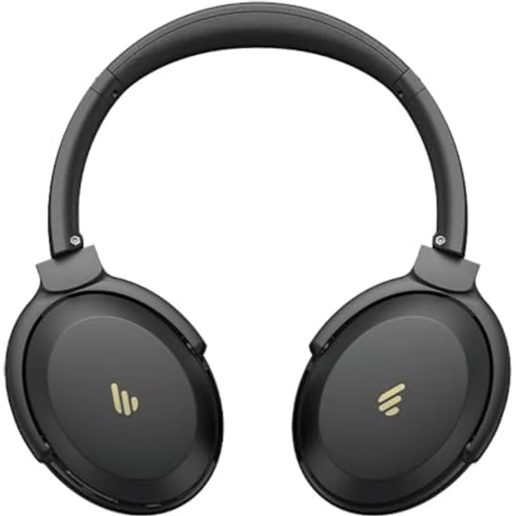 Edifier WH700NB Pro Kabellose Over-Ear Kopfhörer mit -43dB Aktiver Geräuschunterdrückung, Hi-Res Audio, AAC, Bluetooth V5.4, Multi-Point-Verbindung, AI-Klare Anrufe, Schnellladung, Faltbar - Schwarz – Bild 2