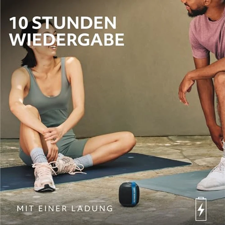 Ultimate Ears WONDERBOOM Play - Mobiler wasserdichter Bluetooth-Lautsprecher, staubdichter schwimmfähiger Lautsprecher mit 40 m Reichweite, Schwarz – Bild 3