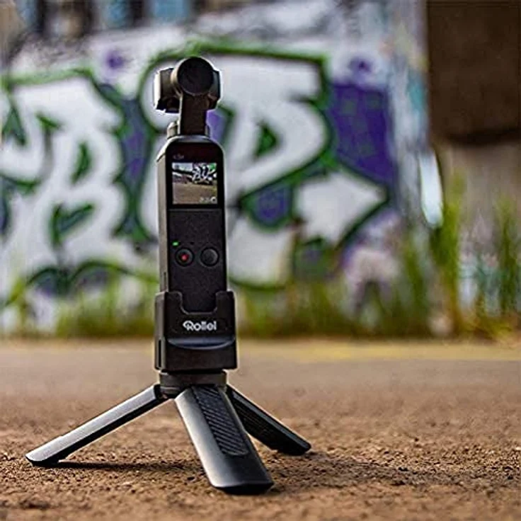 Rollei DJI Osmo Pocket Zubehör Set Starter I Mini-Stativ, GoPro Adapter, WLAN Modul Adapter & Stativ Adapter – Bild 2