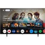 Grundig 65 VOE 74, 65 Zoll (164 cm) 4K UHD LED TV mit Google TV, Dolby Vision, HDR10+, Chromecast Built-in, Schwarz