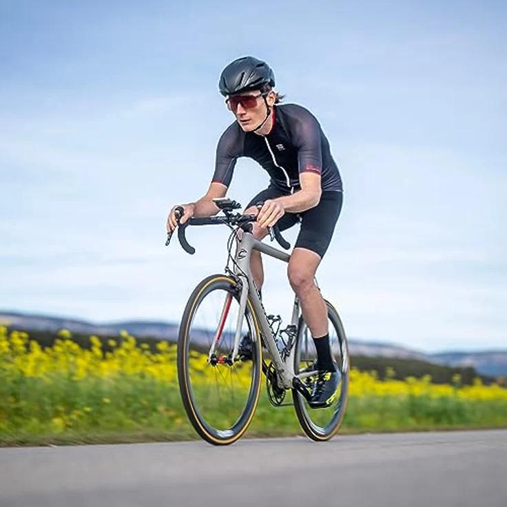 SP Connect Roadbike Bundle Universal Clamp SPC+, Smartphone Halterung mit Handlebar Mount und Weather Cover, Schwarz – Bild 5