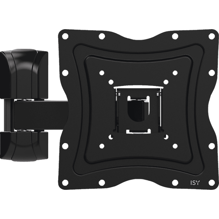 ISY IWB-3100 Wandhalterung, max. 48 Zoll, schwenkbar und neigbar, Schwarz