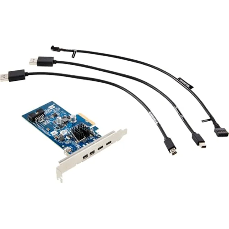 HP CRD Dual Tbt4 Pcie X4 Lp, 340L1AA Netzwerkkarte – Bild 2