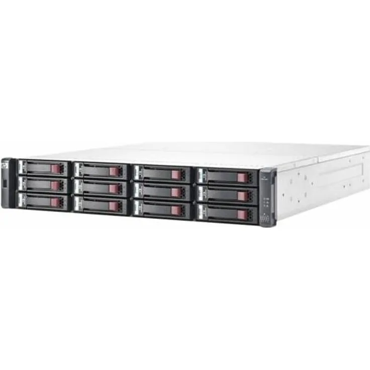 Hewlett Packard Enterprise MSA 2040 SAS Dual Controller LFF, 48 TB Speicher, Serial Attached SCSI (SAS), 2.5 Zoll, Rack (2U)