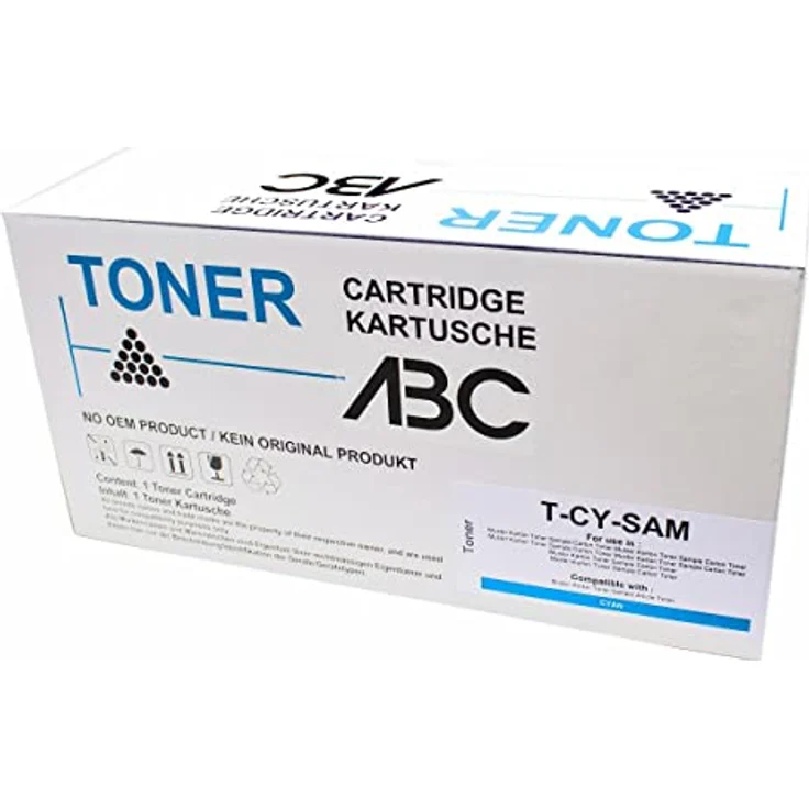 ABC Kompatibler Toner Utax 652511011, Cyan für Utax 206Ci 256Ci CDC5520 CDC5525 und Triumph Adler 206 Ci 256 DCC6520 DCC6525 – Bild 2