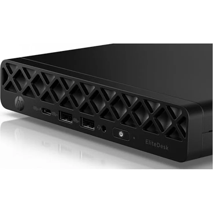 HP EliteDesk 8 Mini G1a, Mini-PC mit AMD Ryzen 3 210, 16 GB RAM, 512 GB SSD, Radeon 740M, Schwarz – Bild 3