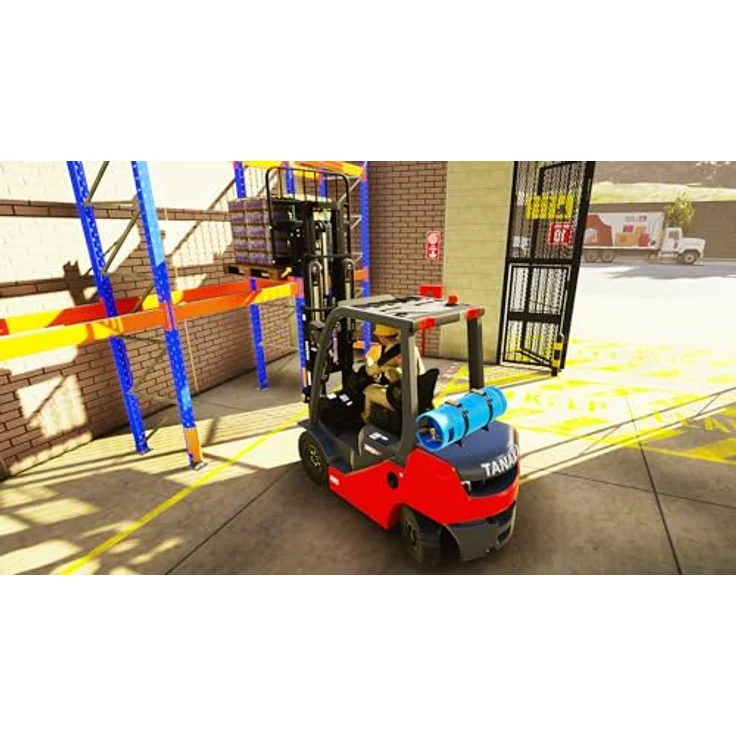 AEROSOFT Gabelstapler Simulator [PS5], Realistische Simulation mit verschiedenen Gabelstaplern und Electric Pallet Truck – Bild 4