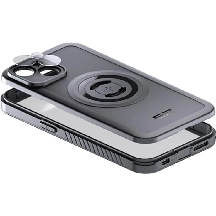 SP CONNECT Phone Case Xtreme kompatibel mit iPhone 14/13, Militärstandards zertifiziert, magnetische Befestigung, kabelloses Aufladen, MagSafe, wasserdicht – Bild 4
