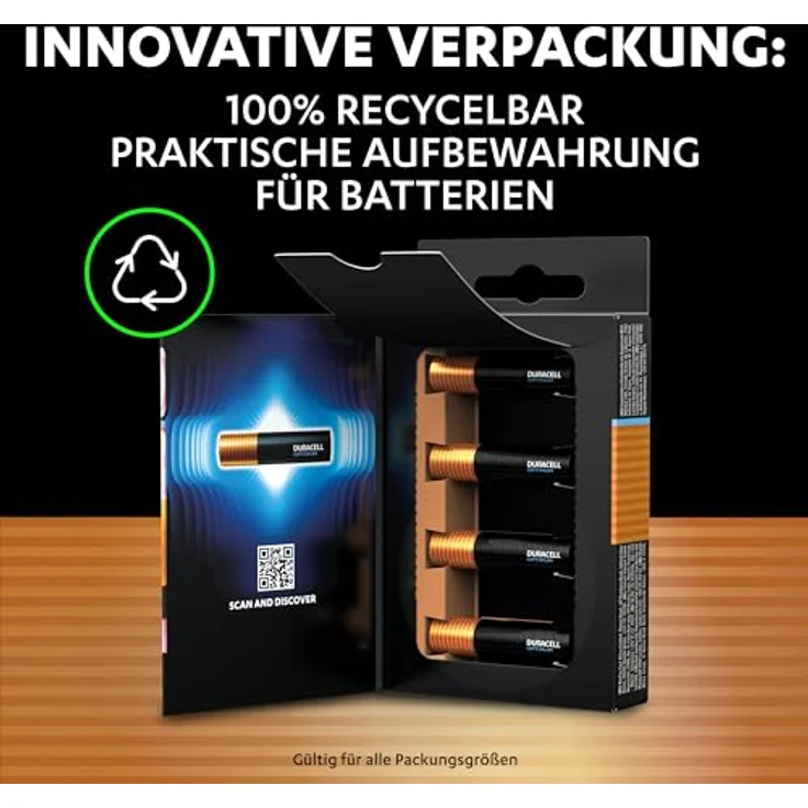 Duracell Optimum Batterien AAA, 12 Stück, bis zu 100 % Extra Power oder zusätzliche Leistung – Bild 4