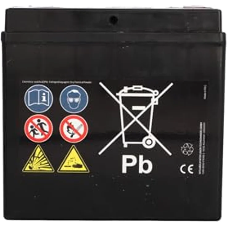 CARTEC Motorradbatterie YTX14-BS, 14Ah, 260A, wartungsfrei, Gel-Technologie, rüttelfest, schwarz – Bild 3