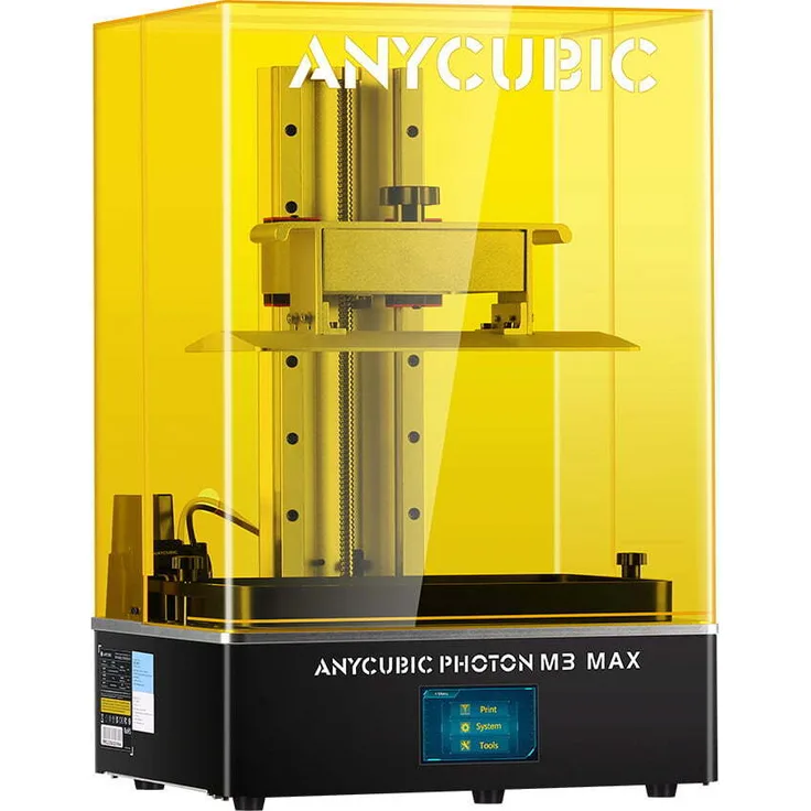 Anycubic Photon M3 Max (ACM3M22), 3D-Drucker mit 13,6-Zoll-Grossbildschirm, 7K-Auflösung und LightTurbo-Lichtquellensystem