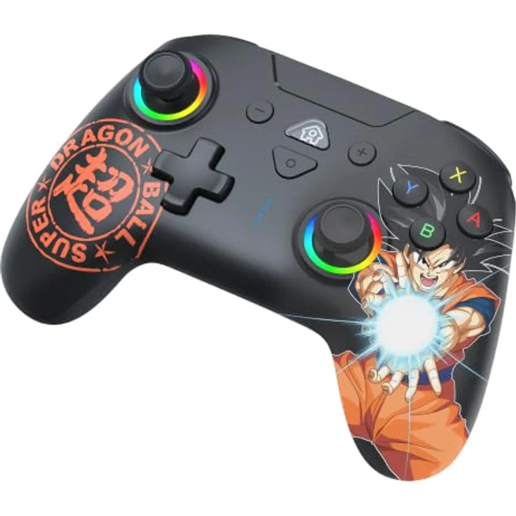 Subsonic Goku - Black - Wireless Controller für Nintendo Switch 2 mit LED-beleuchteten Joysticks, programmierbaren Rücktasten und 600 mAh Akku. – Bild 4