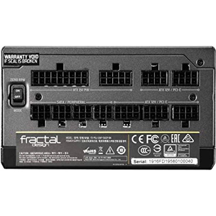 Fractal Design Ion+ 560P 80 Plus Platinum Zertifiziert, 560W, vollmodulares, kompaktes ATX Netzteil mit UltraFlex Kabeln – Bild 3