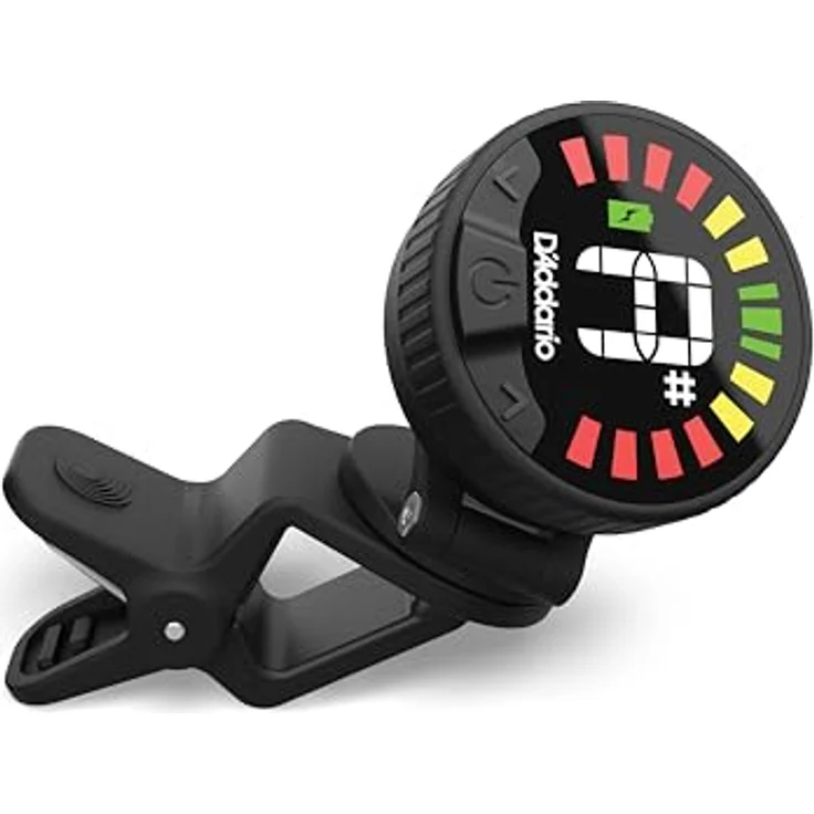 D'Addario Orchestral Nexxus 360 wiederaufladbarer Cello- und Bass-Tuner – Ansteckbarer Tuner für Cello und Bass – Automatische Abschaltung – Einstellbarer Vollfarb-LED-Bildschirm – Bild 4