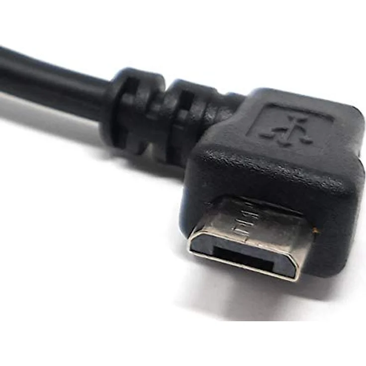 SYSTEM-S Micro USB Kabel Datenkabel Ladekabel mit 90° Winkelstecker 90 Grad gewinkelt 50 cm – Bild 6