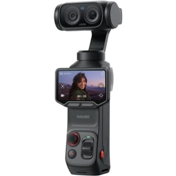 Insta360 Luna Ultra, Modulkamera mit 1 Zoll Sensor, 8K 3D Video, HiFi-Audio, 6-Achsen-Stabilisierung, Wi-Fi 6, Standard-Bundle – Bild 1