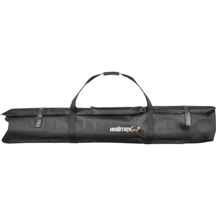 Walimex pro Stativtasche Vario 120 - für 3 Stative bis 120 cm, max. 120 x 20 x 20 cm, faltbar, auch für große Studiostative, Lichtstative, Heavy Duty Stative und Hintergrundsysteme, mit Tragegurt – Bild 2