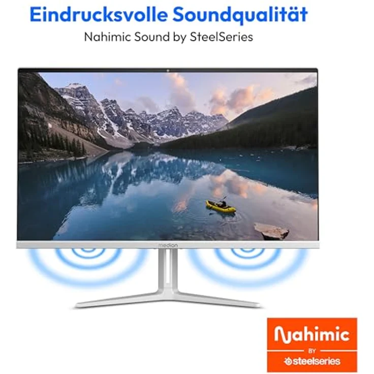 MEDION E27419 68,5 cm (27 Zoll) Full HD All in One Desktop PC, Intel Core i7-13620H, 16GB RAM, 1TB SSD, WLAN, HDMI, kabellose Maus & Tastatur, Windows 11 Home – Bild 4