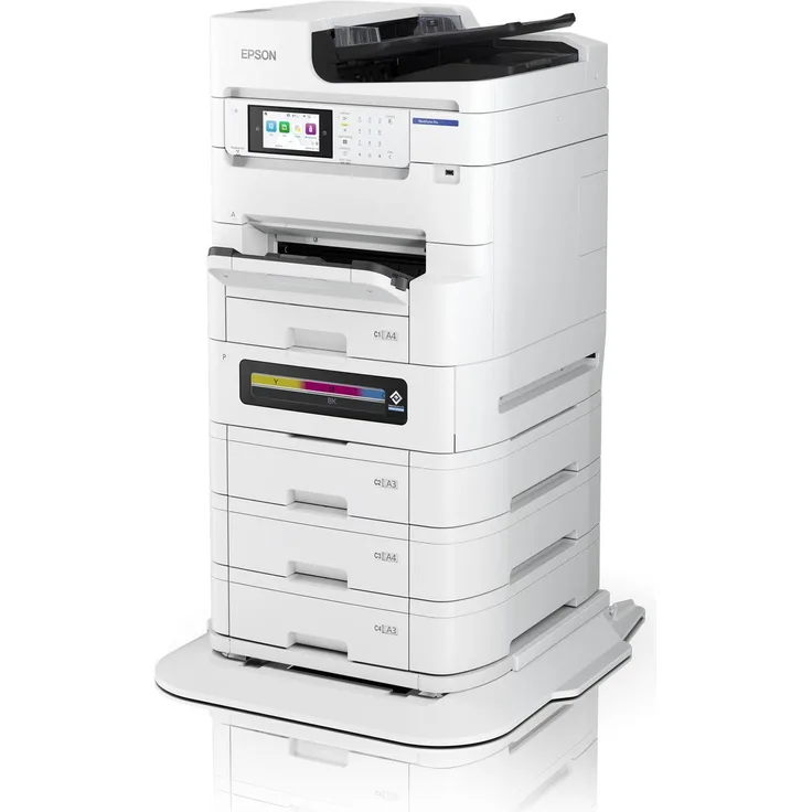 Epson WorkForce Pro EM-C8101 BA, Multifunktionsdrucker A3 in Farbe, bis zu 26 Seiten/Min. Drucken, 400 Blatt, Wi-Fi und LAN