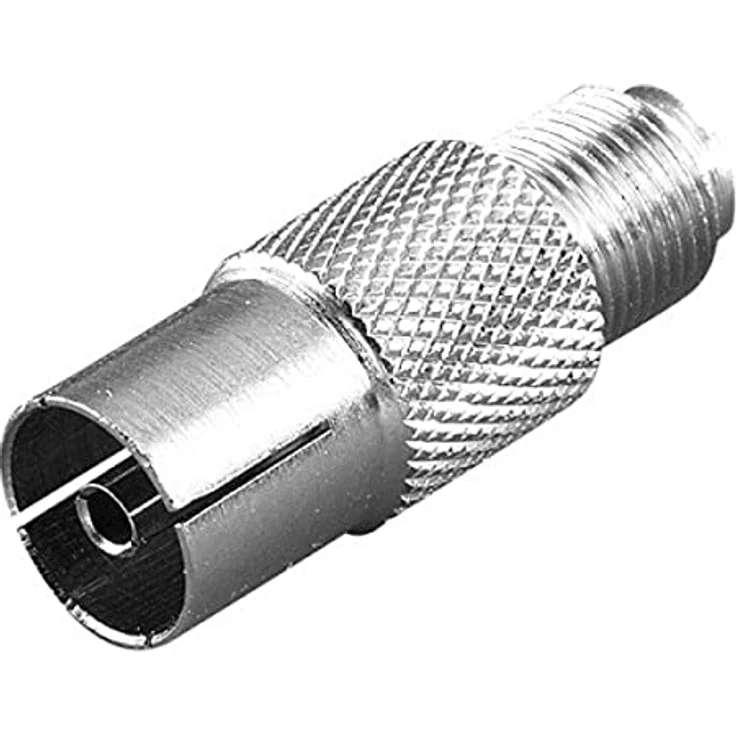 Vivanco STD BKB-N - Antennenadapter - F-Stecker (W) bis IEC-Anschluss (W) – Bild 2