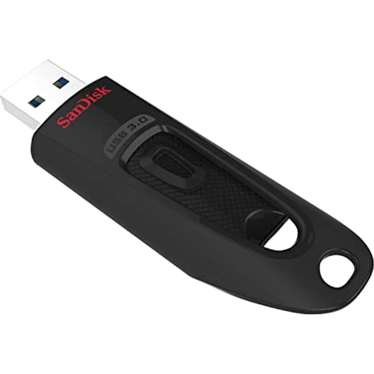 SanDisk Ultra® USB 3.0 USB-Flash-Laufwerk, 1 TB, 150 MB/s, Schwarz mit Passwortschutz