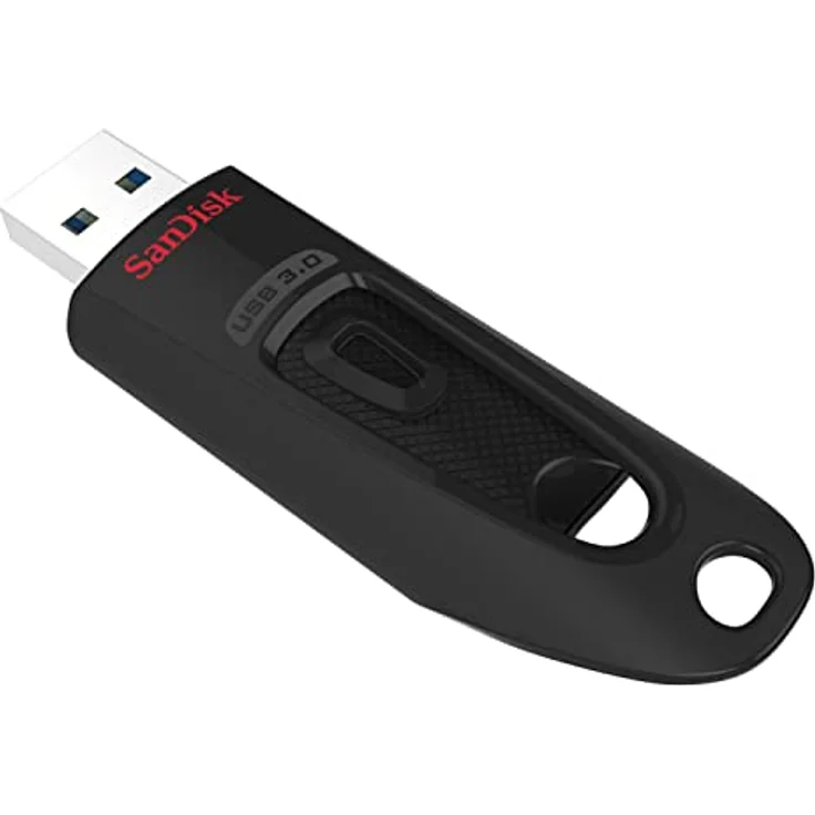 SanDisk Ultra® USB 3.0 USB-Flash-Laufwerk, 1 TB, 150 MB/s, Schwarz mit Passwortschutz – Bild 1