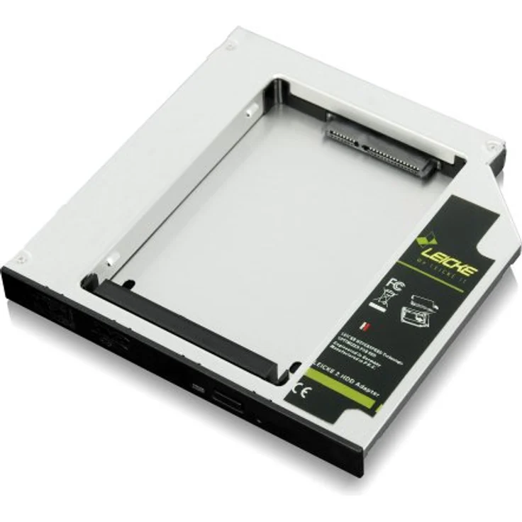 LEICKE DUAL SATA 2.HDD-SSD Universeller SATA-zu-SATA-Festplattenadapter der zweiten Generation für alle 12,7 mm dicken Notebook-Laufwerksschächte |LEICKE mit Hyper-Speed-Technologie (optimiert für SSD) Kompatibel mit IBM ThinkPad,Dell,HP,Lenovo,Acer usw.. – Bild 4