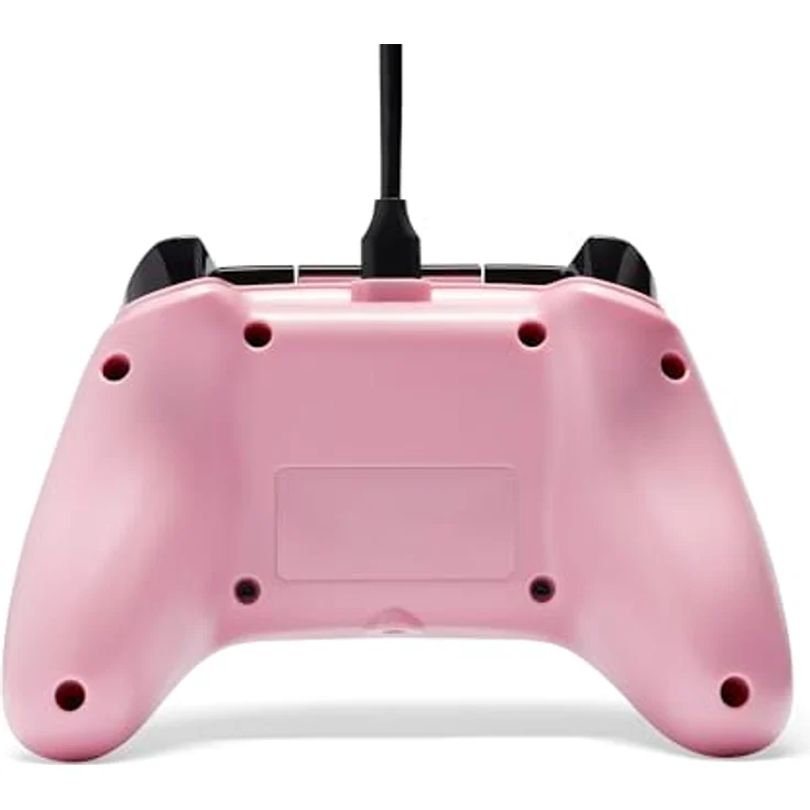 PowerA Kabelgebundener Controller für Xbox Series X|S - Rosa, Gamepad mit Doppel-Vibrationsmotoren und Extralangem USB-C-Kabel – Bild 3